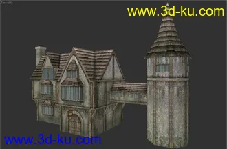 3D打印模型07-03-07 房屋3D练习的图片