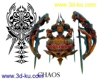 3D打印模型【卡尔共享25】《最终幻想12》召唤兽-金牛座轮回王(Duma)[PS2游戏机][日本SE]的图片