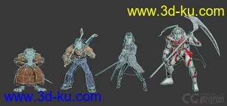 忍者神龟II player(包括隐藏player)模型的图片