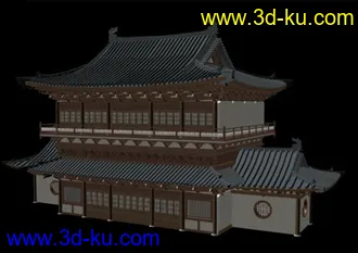 继续发古建模型的图片
