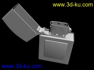 新手第一个小模型ZIPPO打火机的图片