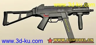 3D打印模型GUN HK-UMP的图片