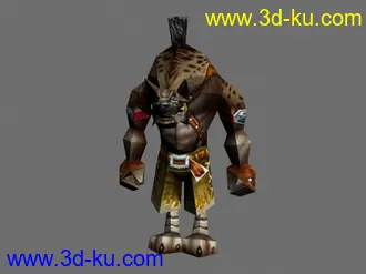 3D打印模型WOW 狼人[低模]的图片