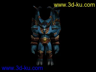 3D打印模型WOW 魔王[低模]的图片