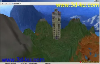 3D打印模型一座楼的图片