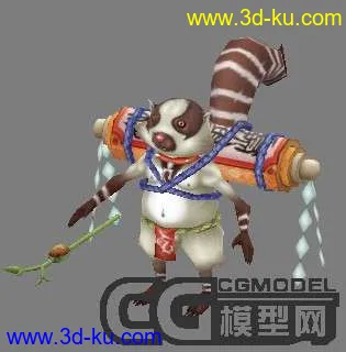 3D打印模型狸猫的图片