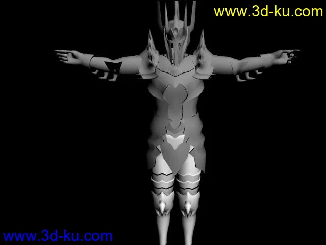 指环王 -  索伦的全套盔甲模型的图片1
