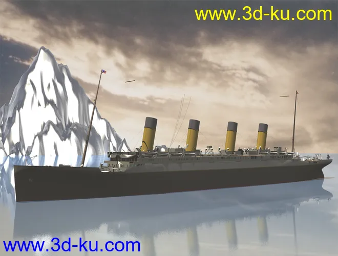 电影级船只模型：泰坦尼克号的图片1