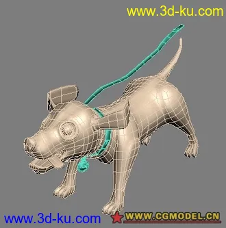 3D打印模型我的小狗狗的图片