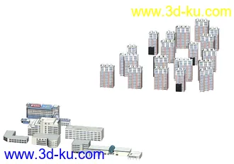 3D打印模型几个简模发布....的图片