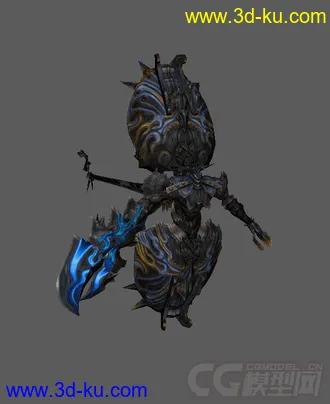 3D打印模型ff12召唤兽斷罪的の暴君的图片
