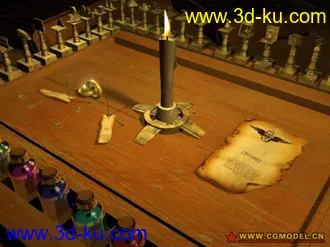 3D打印模型好灯光，好渲染的图片