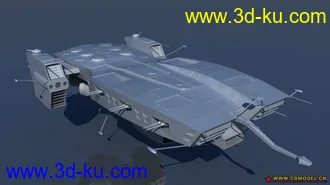 3D打印模型高达 多罗斯号 素模 obj格式 1.9W面的图片
