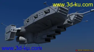 3D打印模型高达 多罗斯号 素模 obj格式 1.9W面的图片