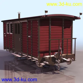 3D打印模型火车的图片