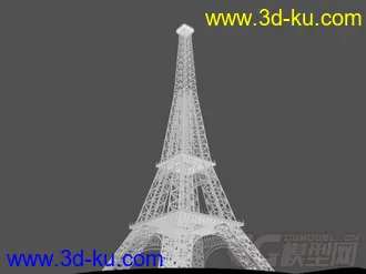 3D打印模型埃非尔铁塔的图片