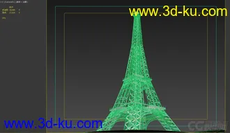 3D打印模型埃非尔铁塔的图片