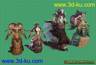 AION NAGA (四个模型 补发)的图片