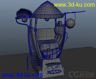 3D打印模型风雨屋的图片