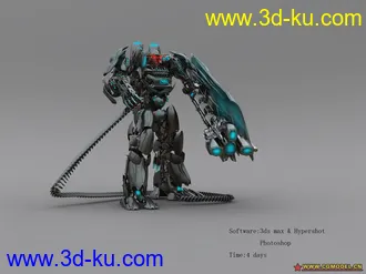 3D打印模型变形金刚 原创的图片