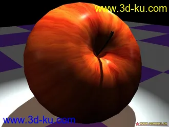 3D打印模型大苹果的图片