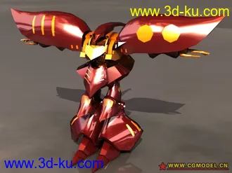 3D打印模型XBOX360_高达无双2 素模5个 obj的图片