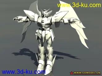 3D打印模型XBOX360_高达无双2 素模5个 obj的图片