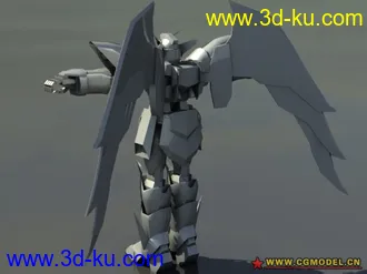 3D打印模型XBOX360_高达无双2 素模5个 obj的图片