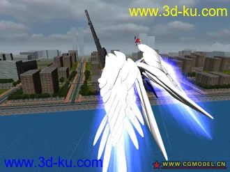 3D打印模型XBOX360_高达无双2 素模5个 obj的图片