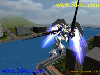 3D打印模型XBOX360_高达无双2 素模5个 obj的图片