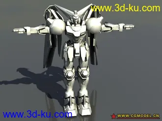 3D打印模型XBOX360_高达无双2 素模5个 obj的图片