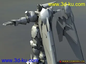 3D打印模型XBOX360_高达无双2 素模5个 obj的图片