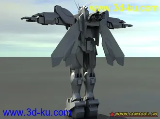 3D打印模型XBOX360_高达无双2 素模5个 obj的图片