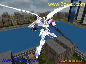 3D打印模型XBOX360_高达无双2 素模5个 obj的图片