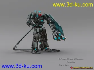 3D打印模型变形金刚的图片