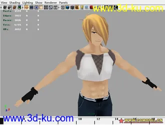 3D打印模型本人原创角色的图片