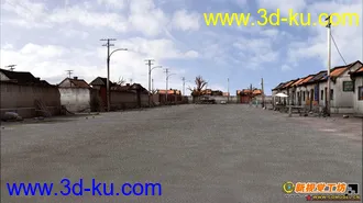 3D打印模型大型古朴动画场景下载 （乡村特色）的图片