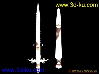 3D打印模型一把古代的剑!!!!!的图片