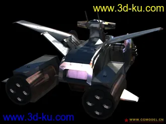 3D打印模型【高达无双2】战舰6艘，带贴图、材质(VRAY)的图片