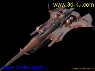 3D打印模型【高达无双2】战舰6艘，带贴图、材质(VRAY)的图片