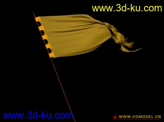 3D打印模型旌旗的图片