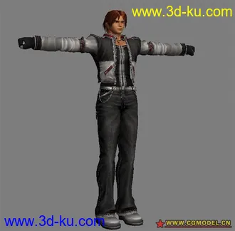 3D打印模型韩国人做的KOF的图片