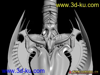 3D打印模型一把很叼的剑的图片