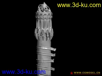 3D打印模型一把很叼的剑的图片