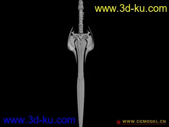 3D打印模型一把很叼的剑的图片