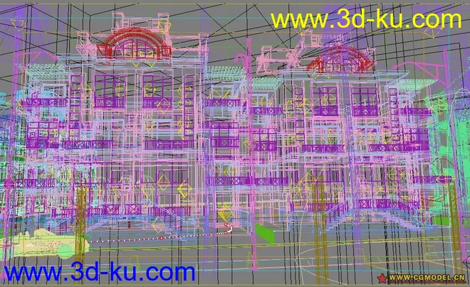 建筑动画模型的图片1