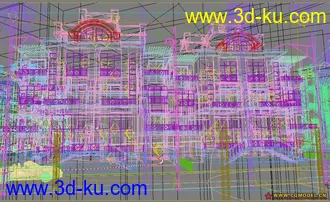 3D打印模型建筑动画的图片