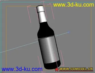 3D打印模型酱油瓶子的图片