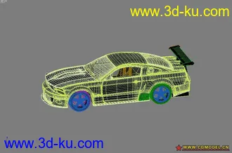 3D打印模型福特野马的图片