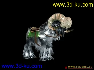 3D打印模型独角羊的图片